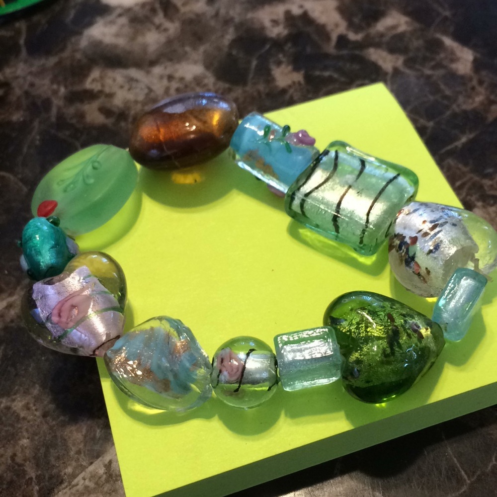 Awesome new glass bracelet